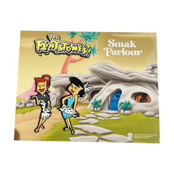 Unique Vintage X Smak Parlor The Flintstones Wilma & Betty Pin Set of Three - Picture 1 of 2
